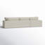 Canapé modulaire à méridienne rembourré 2 pièces Asher-1783366089-1825326412