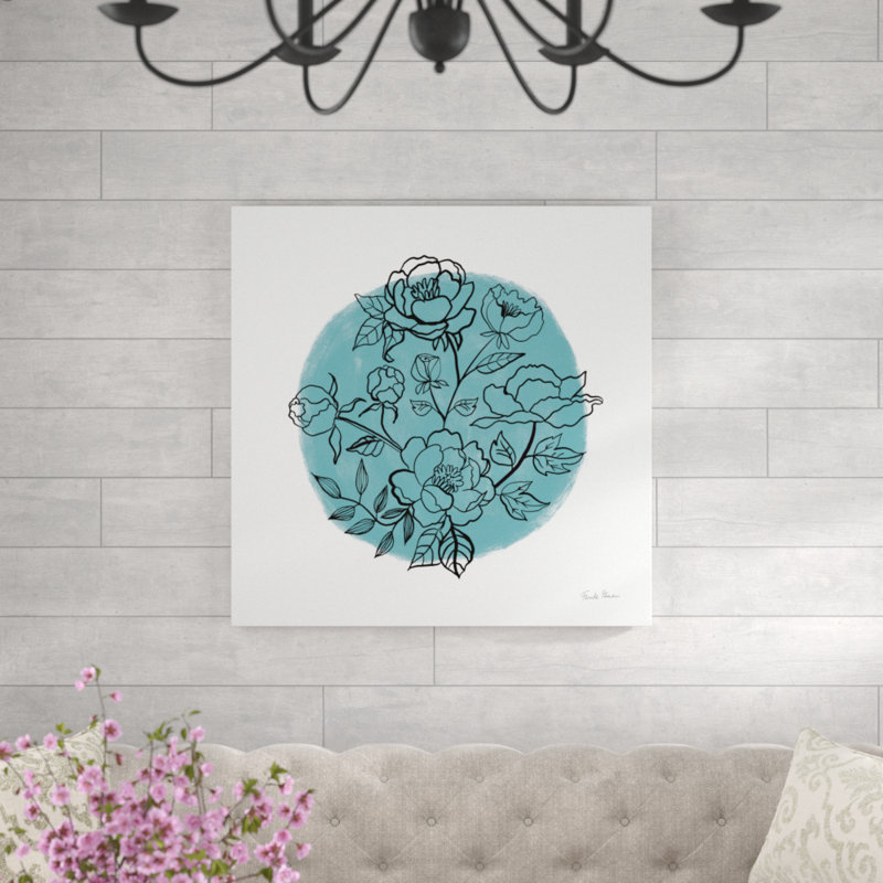 Botanical I 1 Piece Wrapped Canvas Painting, 91cm H x 91cm W