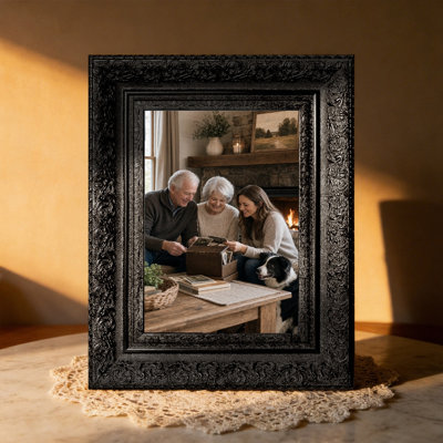 Black 1PC Tabletop Picture Frame for 11" x 14" Photos and Graduation Photo Display