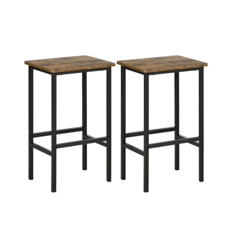 Agaro Swivel Counter Stool with Metal Frame