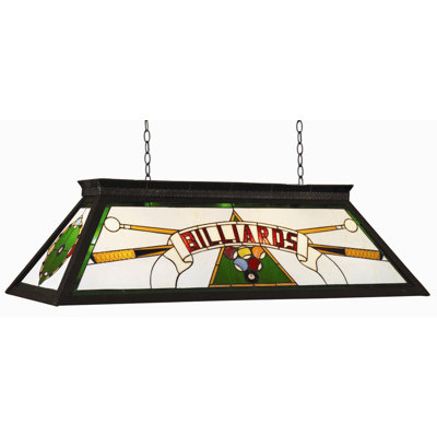 Dovie 4 - Billiard Pool Table Linear Pendant Light By RAM Game Room