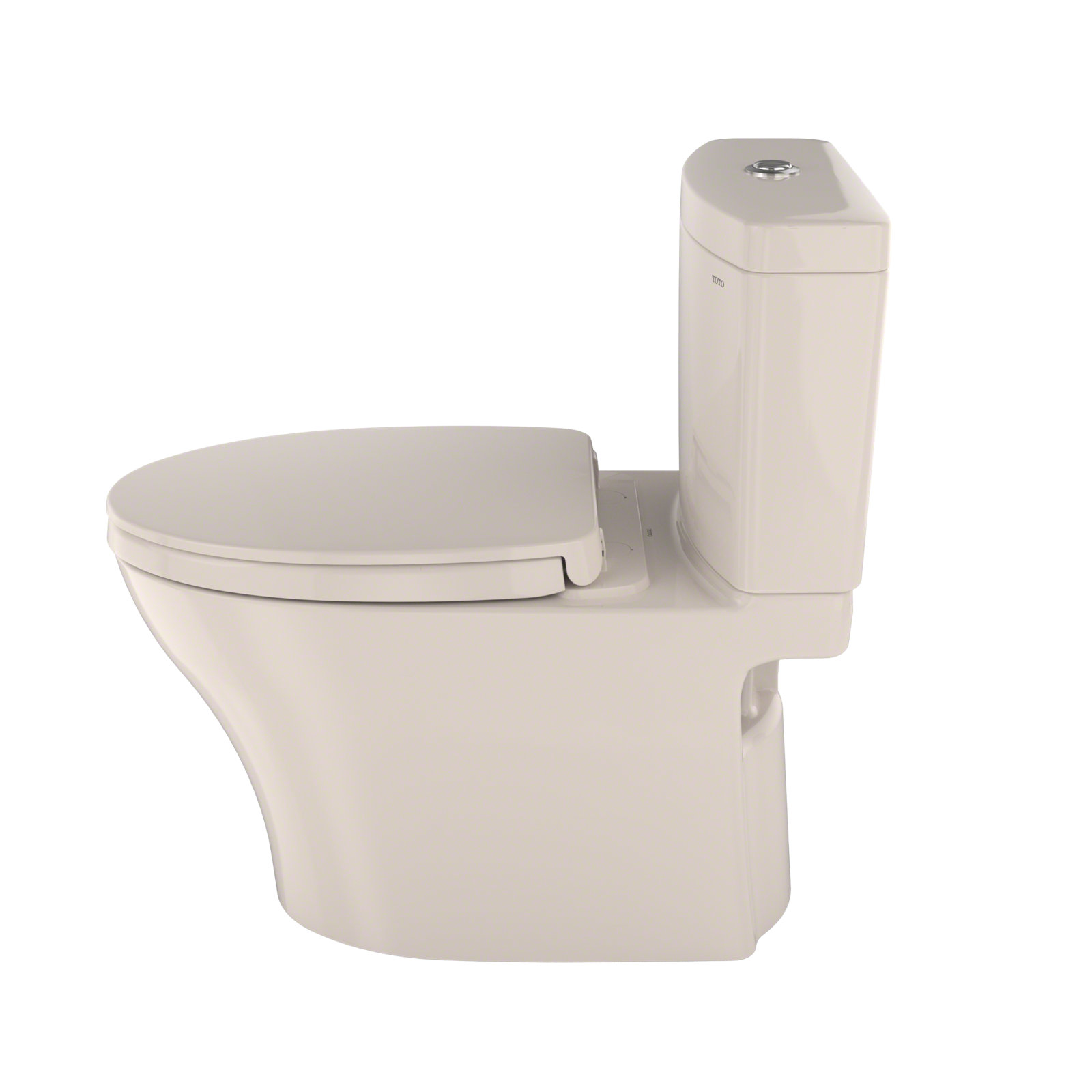 Aquia® IV Dual-Flush 2-Piece Toilet, Sedona Beige, Top