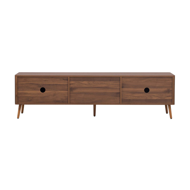 Meuble télé moderne, minimaliste, extensible, avec 2 tiroirs et 1 armoire pour le salon