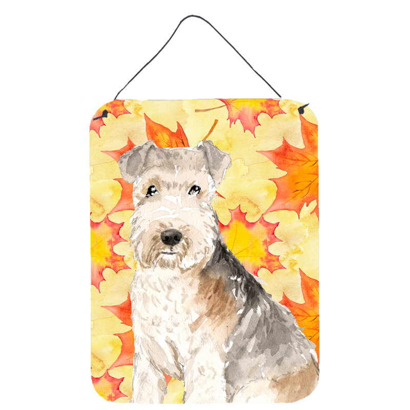 Décoration murale estampes suspendues, Lakeland Terrier, German Boxer Fall