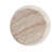 Outdoor/Indoor Lightweight Concrete Side Table,Travertine Finish