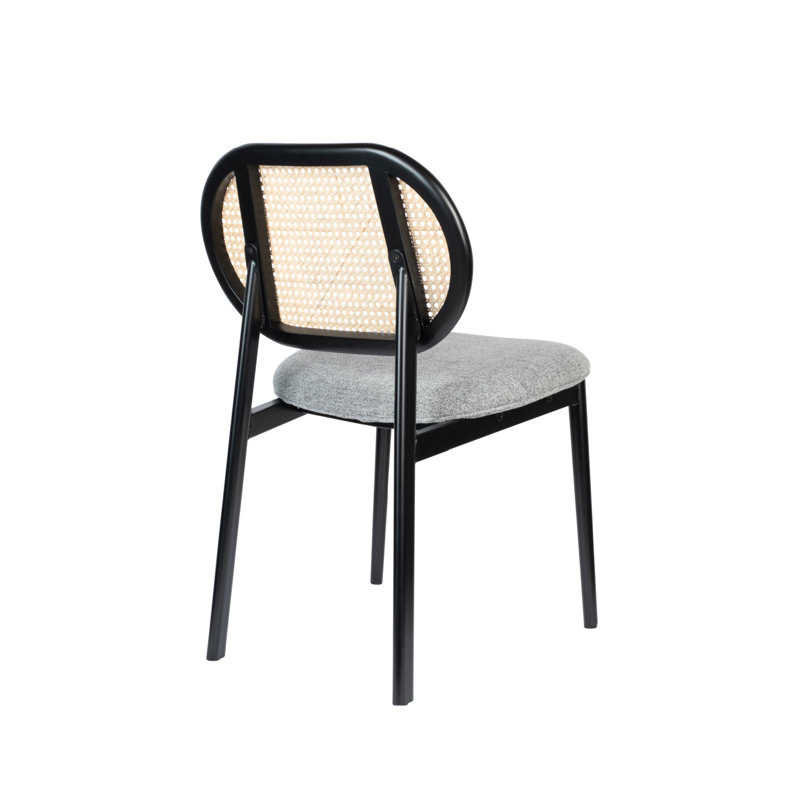 Spike Upholstered Dining Chair, Gray