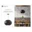 Luminaire suspendu sphère 1 lumière Christy-53243140