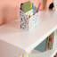 Bibliothèque / pied de lit, finition blanche