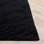 Tapis noir en laine et coton touffeté à la main Rodeo Drive 677-759416336