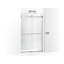Levity Plus Less Sliding Shower Door, 77-9/16 In. H X 44-5/8 - 47-5/8 In. W, With 5/16 In.-Thick Crystal Clear Glass-1266531424