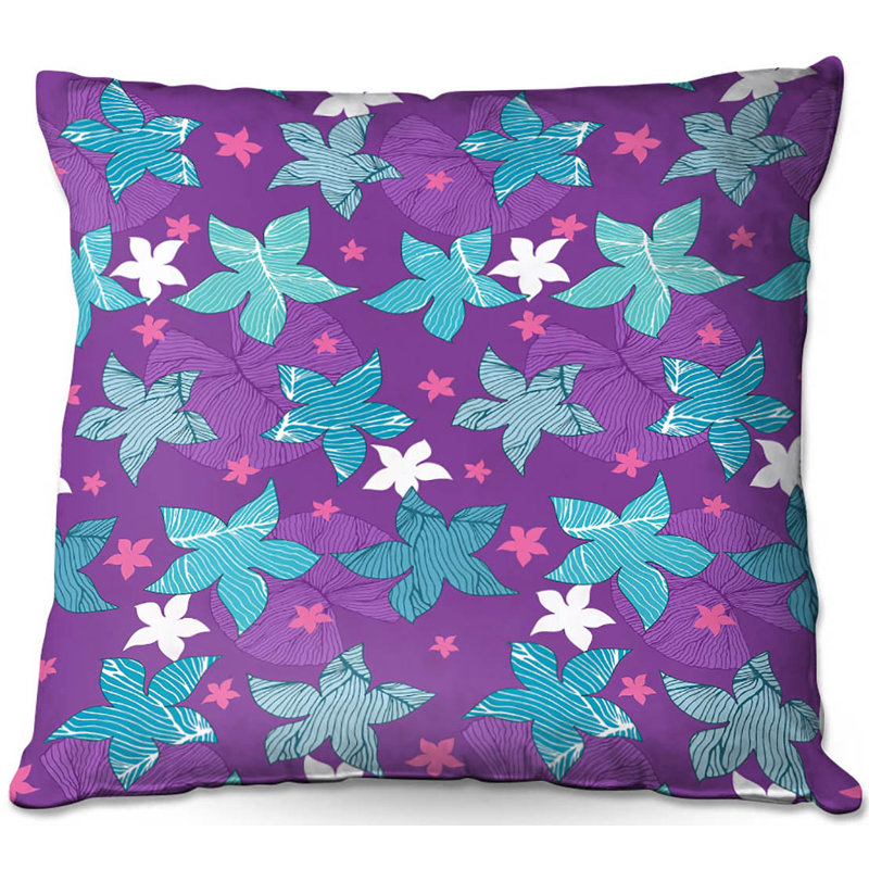  Coussin Couch, 16 po x 1 po, Mauve