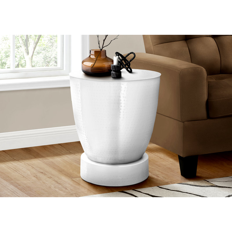 Accent Table, Drum, Side, End, Nightstand