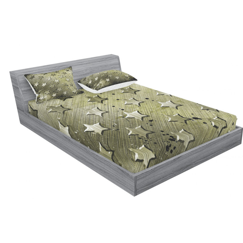 Microfiber Sheet Set, Full Sheet Set with Fitted Sheet