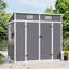 PP/Aluminum Alloy Outdoor Tool Shed