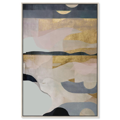 Lost in Fog Canvas Timeless Abstract Wall Art by Art Remedy