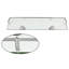 Christelle Aluminum Bathroom Shelves