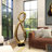 Refrenshire Aluminum Tall Looped Floor Abstract Sculpture-2072809158
