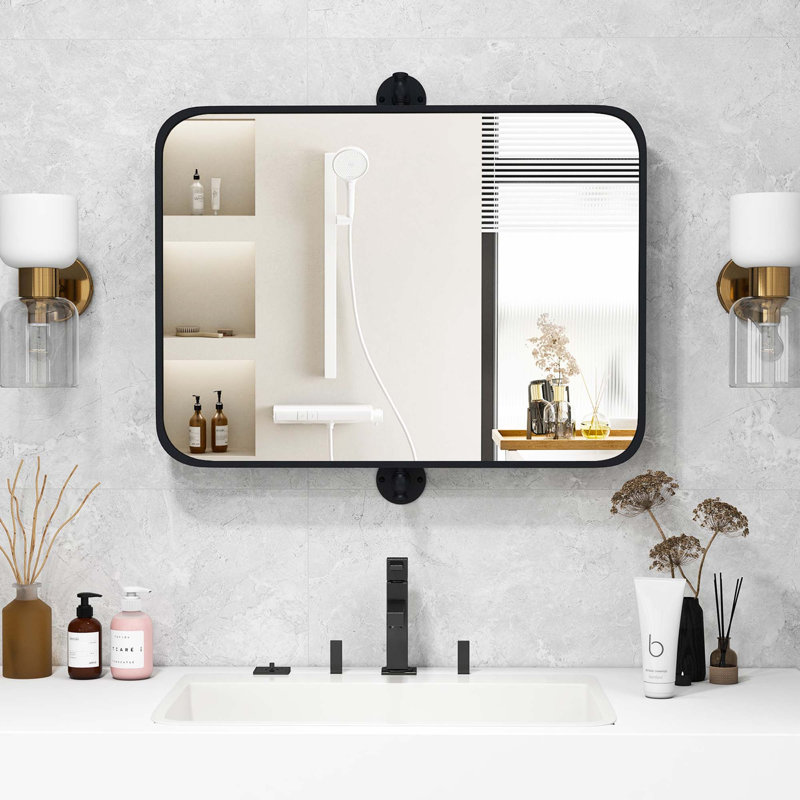 Miroir mural pivotant 30 po