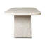 Chaise longue d'extérieur en eucalyptus Rihanna Shorsey Arielle
