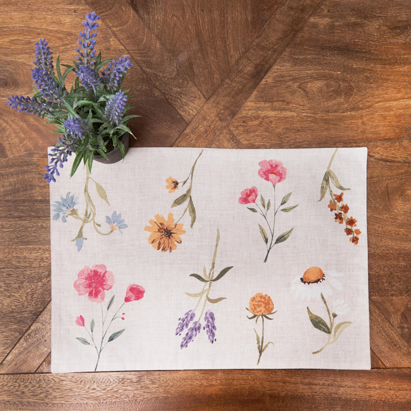 Ensemble de 6 napperons April Showers