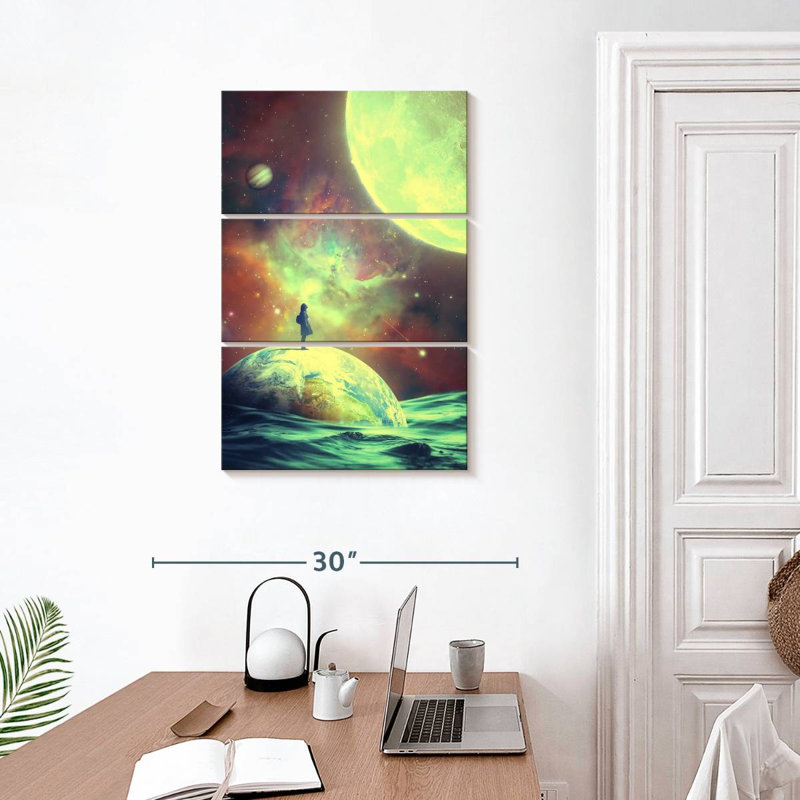 Kelan Moon Shine, 32" H x 20" W