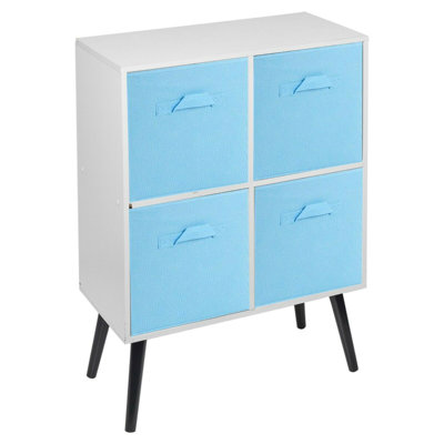 Lizzy 82cm H x 60cm W Wood Standard Bookcase