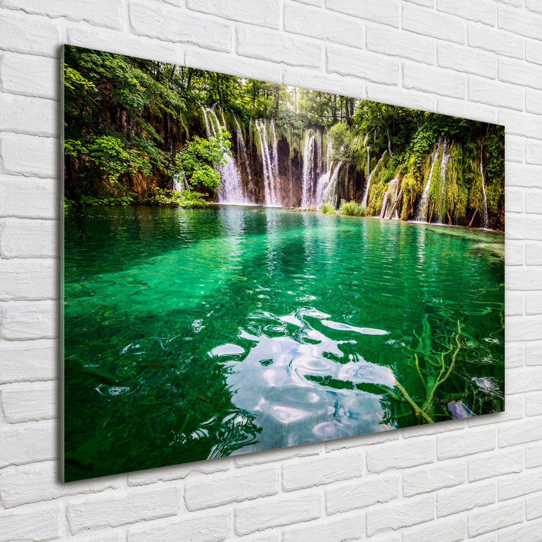 Plitvice Lake - Unframed Art Prints on Glass