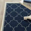 Tapis intérieur / extérieur bleu marine Anastasaos-29515444