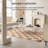 Madalene Checkered Hand-Loomed Jute Area Rug-2090635548