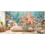 Friendly Octopus Wallpaper Mural, Peel and Stick Kids Room Wall Mural, Watercolor Ocean Nursery Wallpaper-1014577594