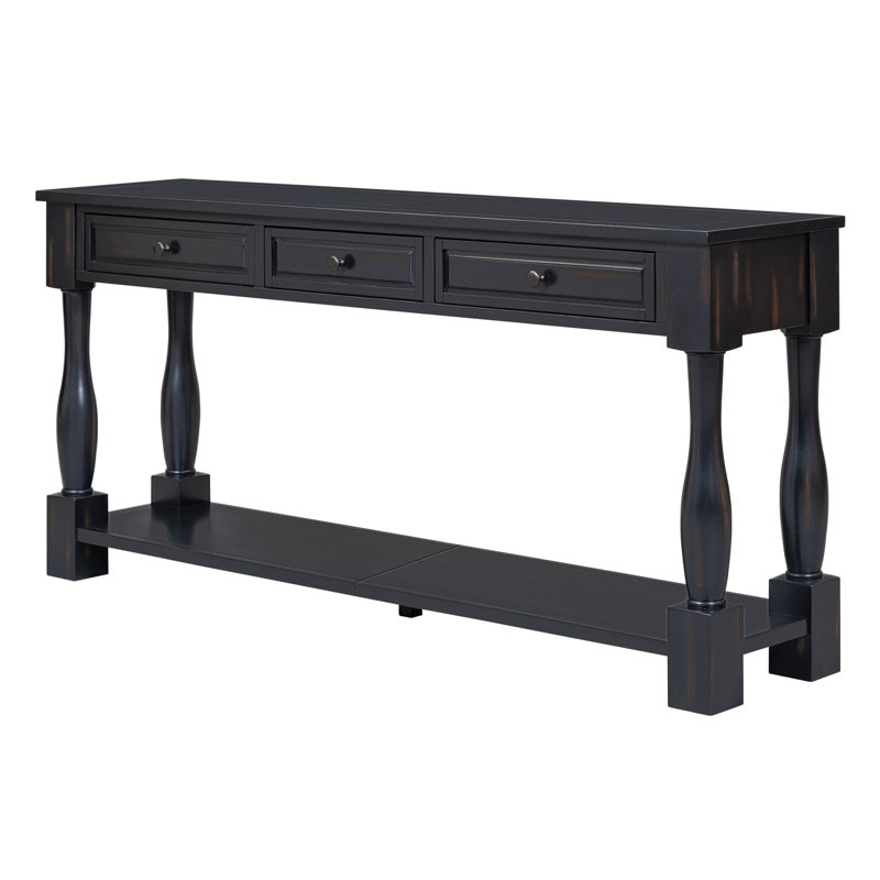Console Huffine, Noir