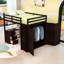 Lit mezzanine avec bureau, tiroirs et garde-robe-1245260587-1245260585