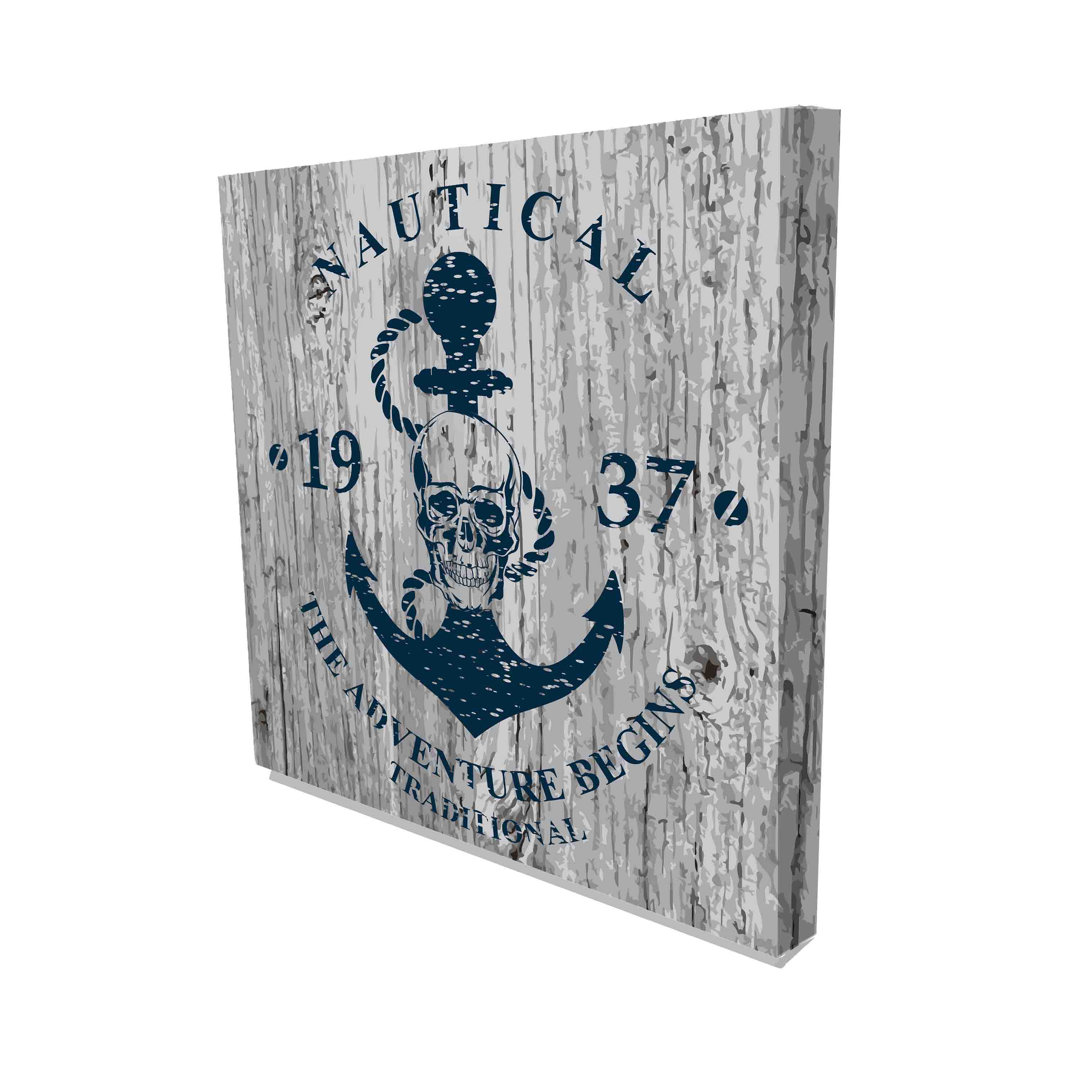 'Nautical Marine' Graphic Art on Canvas