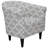 Cayeman Upholstered Barrel Chair