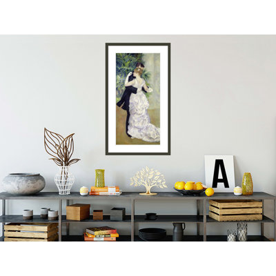 Danse dans la villePierre-Auguste Renoir - Impression giclée sur cadre