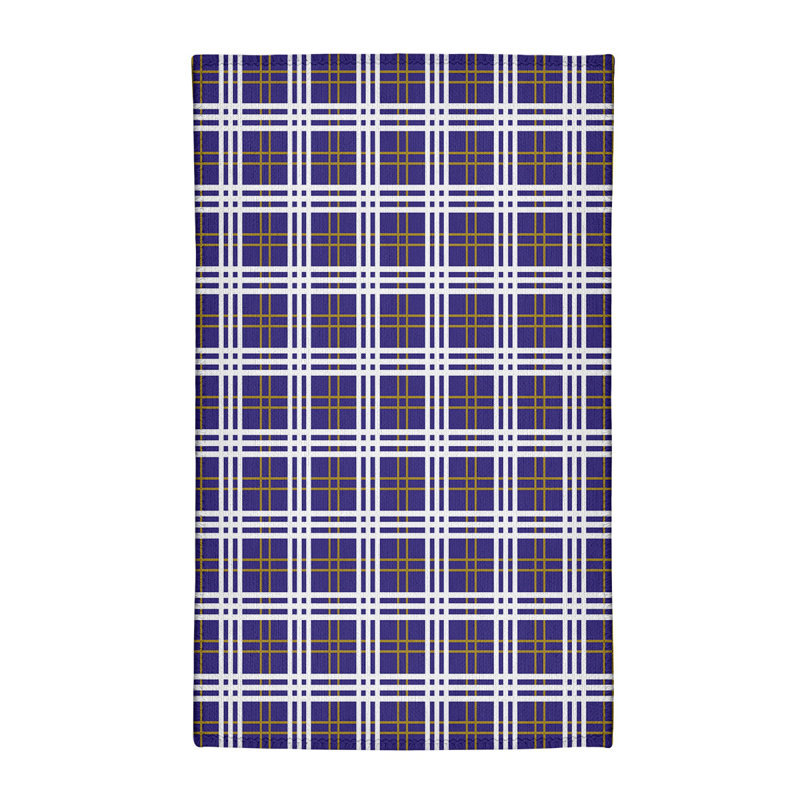 Tapis à carreaux mauve, Rectangle 2 pi x 3 pi