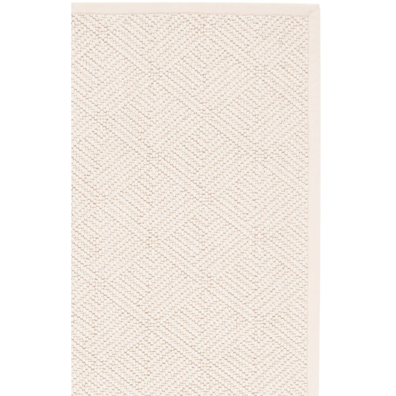 Tapis en laine et jute Woodmansee, Rectangle 4 pi x 6 pi