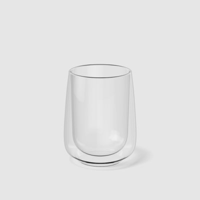 Villeroy & Boch Artesano Hot & Cold Beverages Latte-Macchiato Mug, Set of 2 Glasses, Double-Walled Glasses for Cold and Hot Beverage, 15.5 oz, Borosilicate Glass, Dishwasher-Safe, Microwave-Safe
