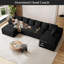 Canapé modulaire surdimensionné avec coussins Adame Boneless Compression-445087029-459245872-459245882