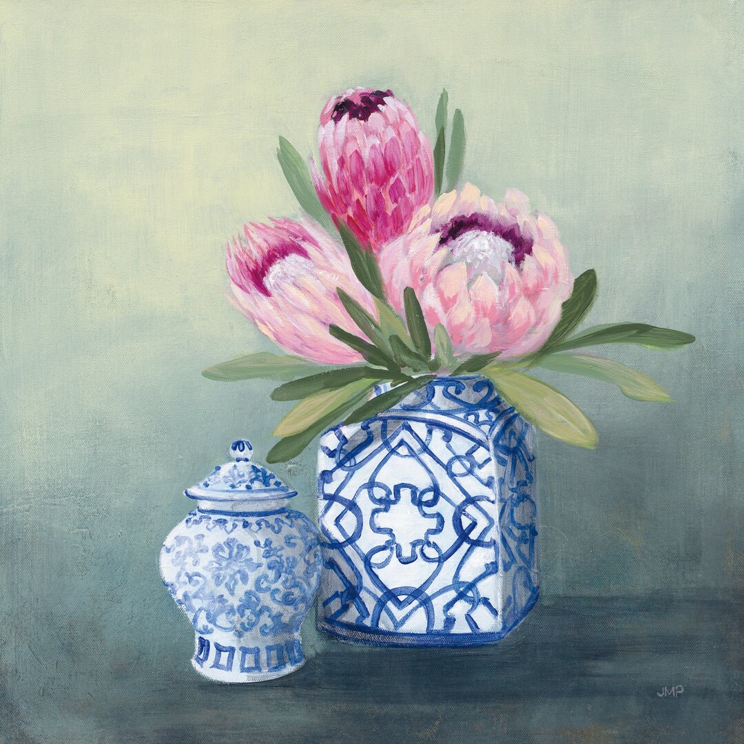 Leinwandbild Protea Chinoiserie II von Julia Purinton