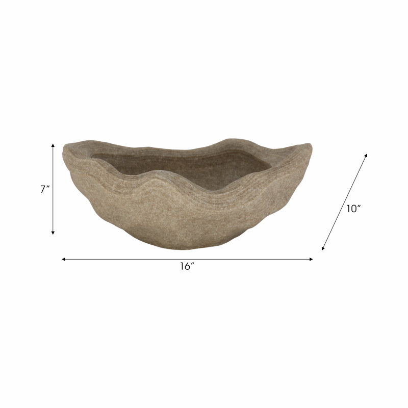 Handmade Resin Decorative Bowl