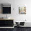 "Cozy Bathaign with Plants" par Kim Allen, reproduction de photo sur toile-97319059-97319060