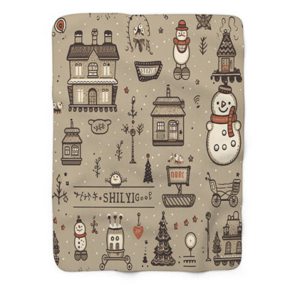 Snowy Fun Time - couverture 1 pièce