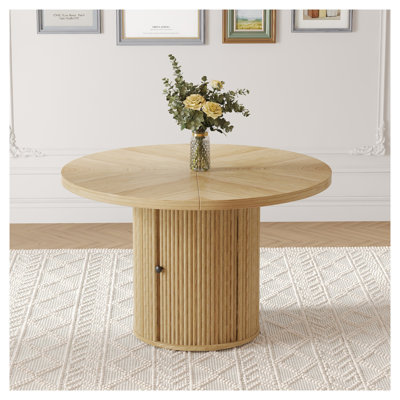 Remplacement du pied de table en panneau de fibres à densité moyenne à finition bois pour l'assemblage des meubles