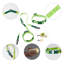 Laisse ajustable mains libres et collier 6-en-1 avec lampe DEL Luna 8 pi-112281008