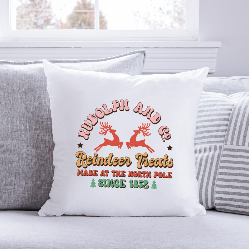 Christmas-1_7 Reversible Throw Pillow, 16" x 16"