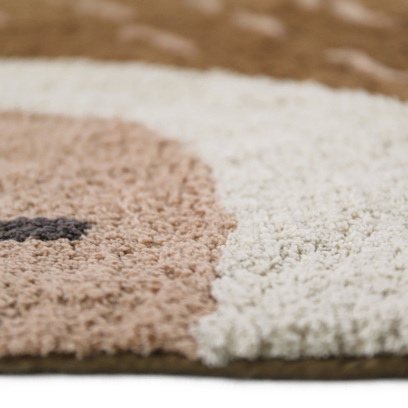 Ferri Marlo Cotton Brown/Cream Rug