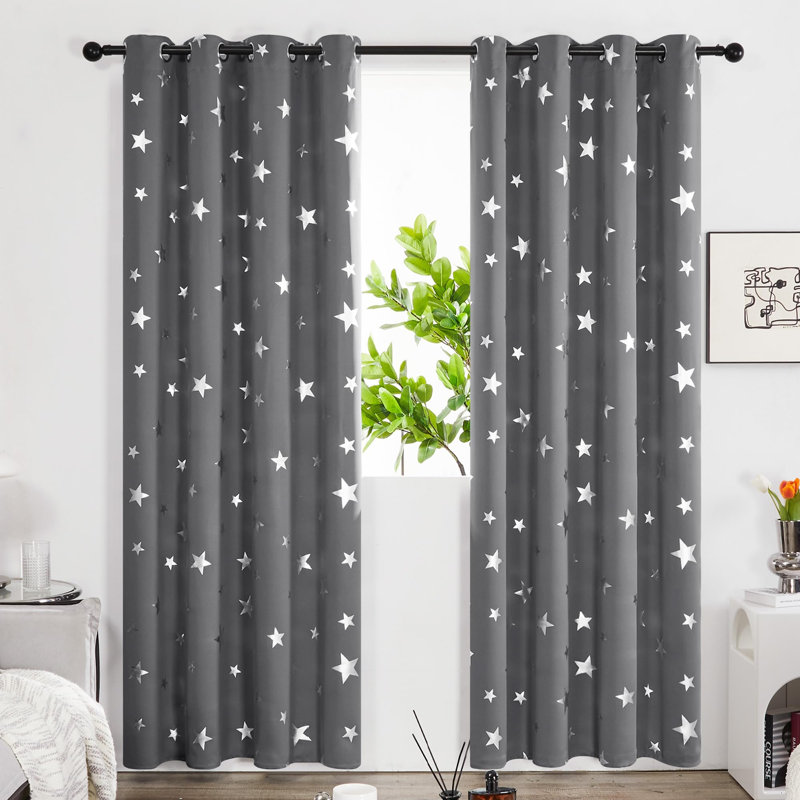 Queshon Blackout Curtain Pair