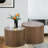 Drum Nesting Tables (set Of 2),Coffee TableLiving Room Table-588834441