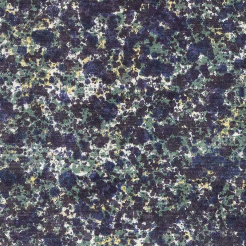 Tissu trix ii Laura Kirar, Bleu / Vert